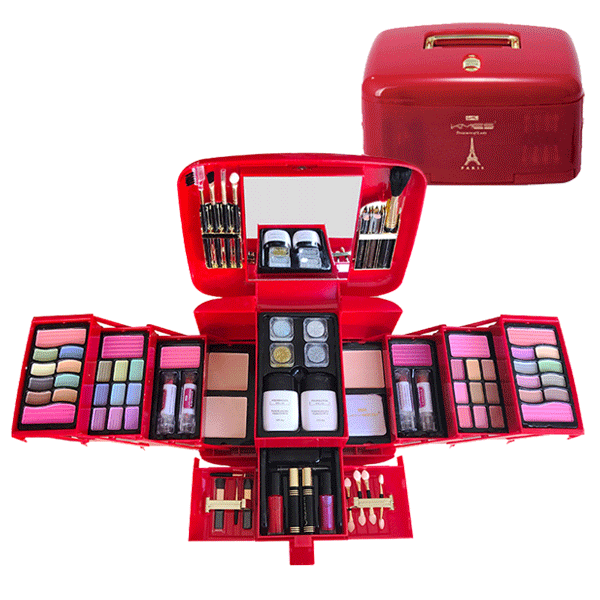 Girls Makeup Kit with Box – Complete Makeup Kit for Girls & Kids || طقم مكياج للبنات مع علبة – طقم مكياج كامل للبنات والأطفال