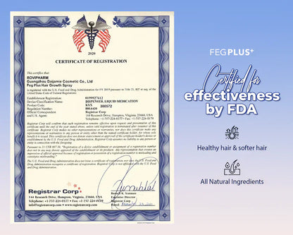 FEG Plus Hair Growth Spray (Original USA Imported)