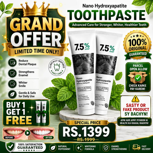 7.5% Nano Hydroxyapatite Toothpaste